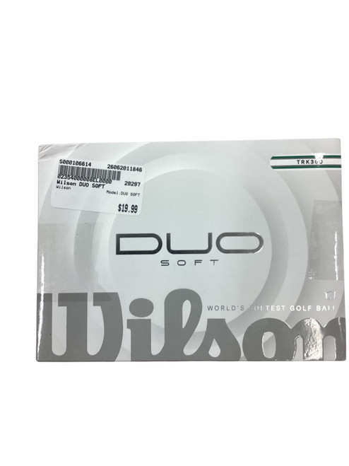 Vist Large View of Product Image Which is Used Wilson DUO SOFT 12 Pack - Golf Balls