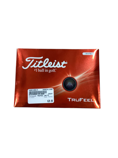 Vist Large View of Product Image Which is Used Titleist TRUFEEL 12 Pack - Golf Balls