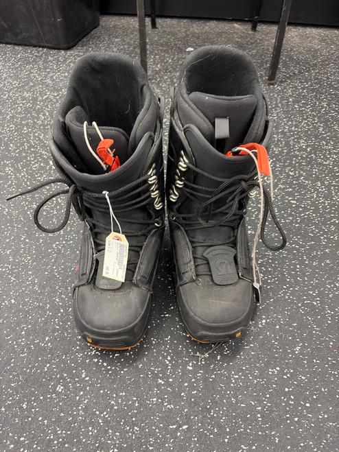 Vist Large View of Product Image Which is Used Burton IMPRINT 1 Mens Snowboard Boots Black Senior 11