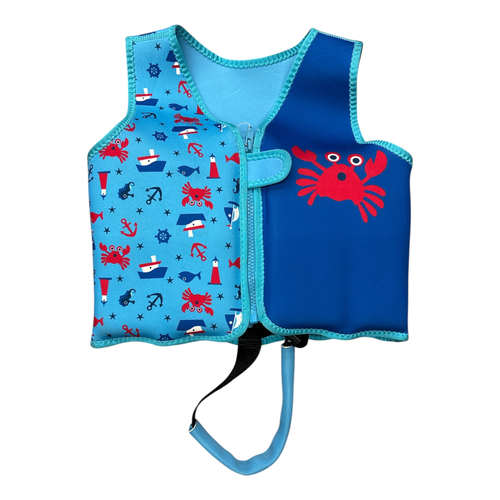 Vist Large View of Product Image Which is Used Infant PFD Royal Blue Medium/Large
