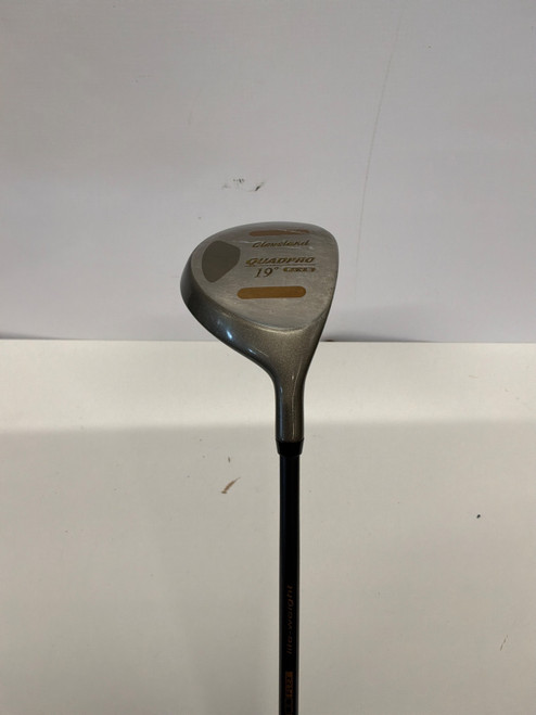 Vist Large View of Product Image Which is Used Cleveland QUADPRO Mens Fairway Wood RH 3 Wood