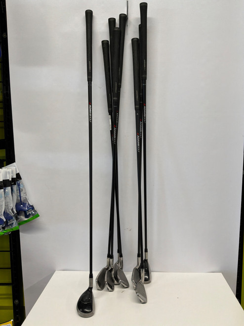 Vist Large View of Product Image Which is Used Adams Golf ADAMS IDEA Mens Package Set RH Black 8 Piece