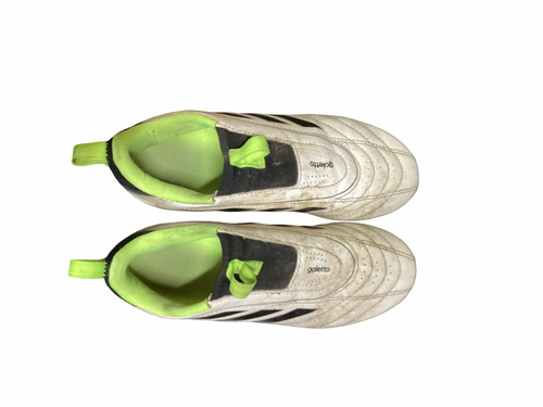 Vist Large View of Product Image Which is Used Adidas GOLETTO Soccer Cleats White Junior 02