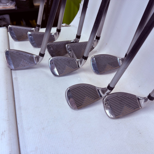 Vist Large View of Product Image Which is Used Wilson STAFF FS FAT SHAFT Mens Iron Set RH 3I-SW