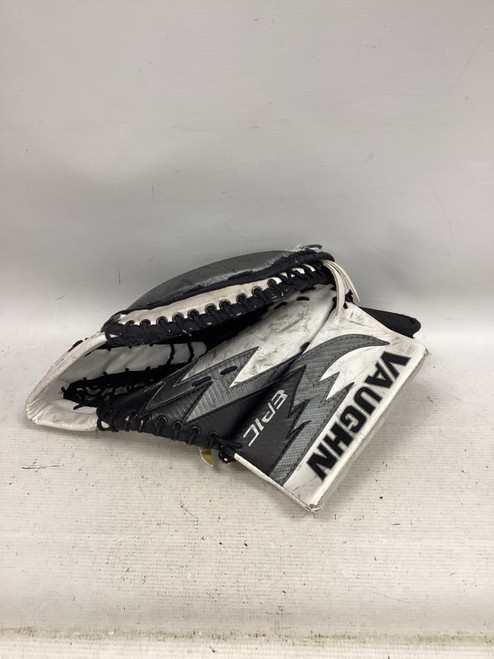 Vist Large View of Product Image Which is Used Vaughn EPIC 8404 Youth Goalie Catcher White