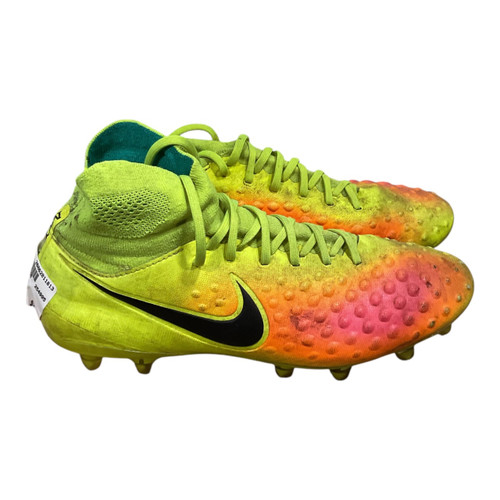 Vist Large View of Product Image Which is Used Nike Soccer Cleats Neon Green Senior 8.5