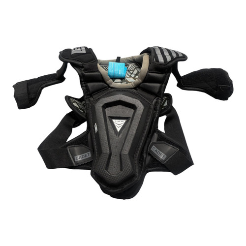 Vist Large View of Product Image Which is Used True CADET - SM Lacrosse Shoulder Pads Black SM