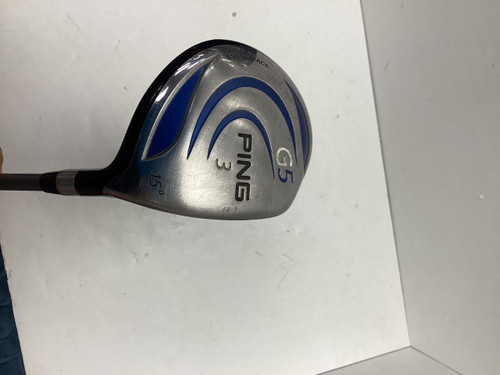 Vist Large View of Product Image Which is Used Ping G 5 Mens Fairway Wood RH 3 Wood