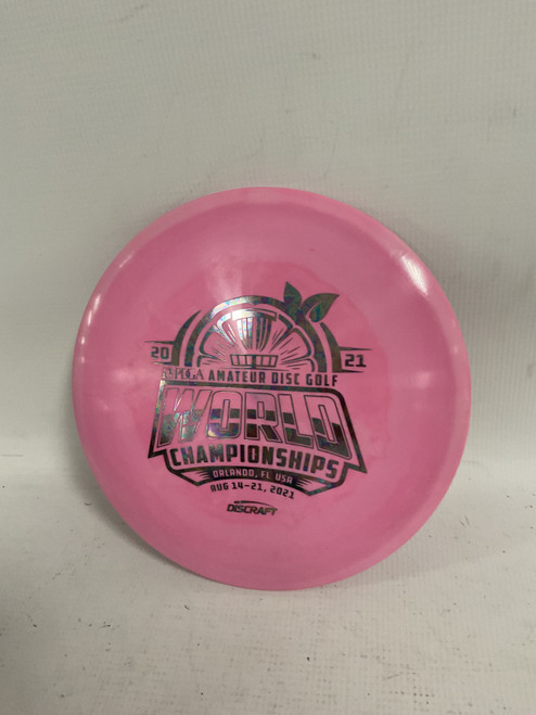 Vist Large View of Product Image Which is Used Discraft ESP BUZZZ Disc Golf Mid Range Pink