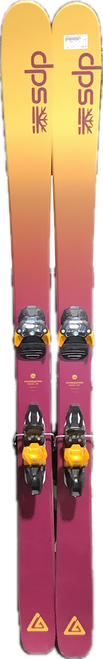Vist Large View of Product Image Which is Used DPS FOUNDATION 178CM DH Ski/Binding Orange 178 cm