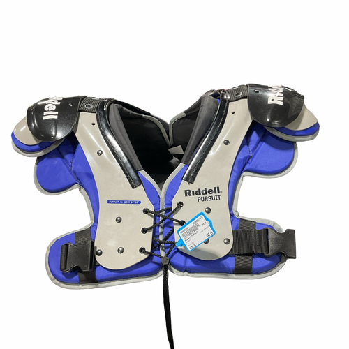 Vist Large View of Product Image Which is Used Riddell PURSUIT FB Shoulder Pads Grey XL