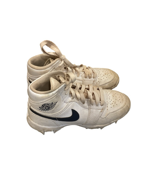 Vist Large View of Product Image Which is Used Jordan JORDAN 1 BASEBALL CLEATS BB/SB Cleats White Junior 03