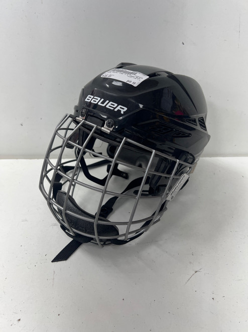 Vist Large View of Product Image Which is Used Bauer IMS 7.0 Helmet Cage Combo Black SM