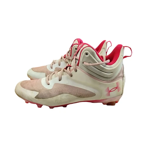 Vist Large View of Product Image Which is Used Under Armour LAX Cleats Mens Red Senior 9.5