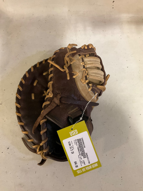 Vist Large View of Product Image Which is Used Mizuno FRANCHISE BB/SB First Base LH Throw Brown 12 1/2"