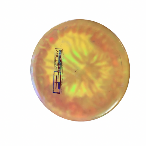 Vist Large View of Product Image Which is Used Innova F2 CAIMAN Disc Golf Mid Range Orange
