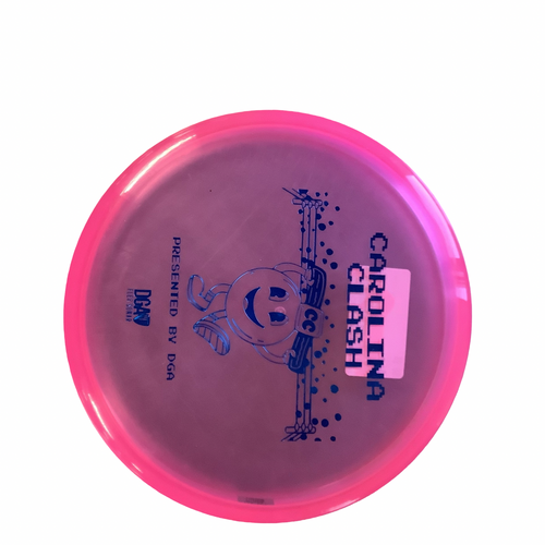 Vist Large View of Product Image Which is Used DGA SONAR Disc Golf Putter Pink