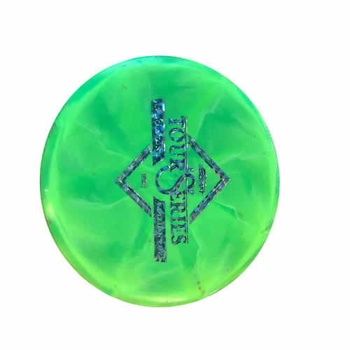 Vist Large View of Product Image Which is Used Discraft ESP BUZZZ Disc Golf Mid Range Green