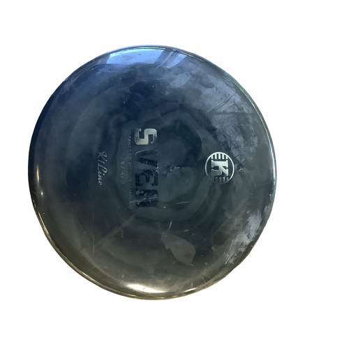 Vist Large View of Product Image Which is Used Kastaplast K1 SVEA Disc Golf Mid Range Black