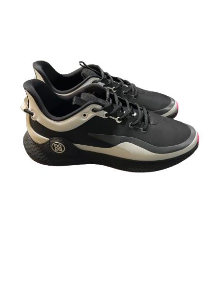 Vist Large View of Product Image Which is Used Mens Golf Shoes Black Senior 12
