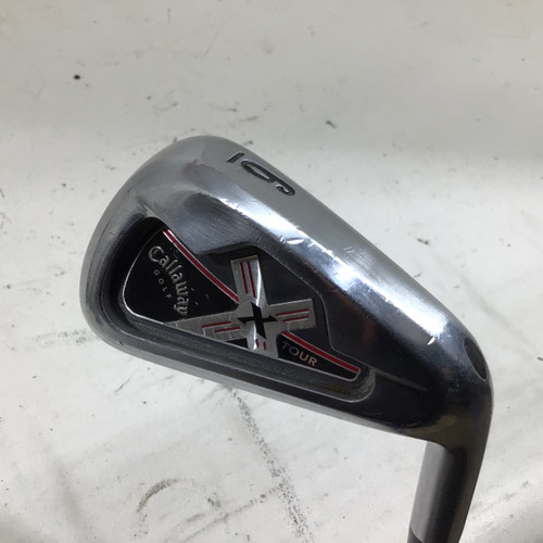 Vist Large View of Product Image Which is Used Callaway X-TOUR FORGED 6 IRON RH X-STIFF STEEL Mens Individual Iron RH 6 Iron