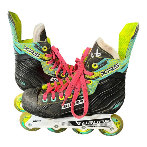 Vist Large View of Product Image Which is Used Bauer XRS Junior Rec Fitness Skates Black Junior 04