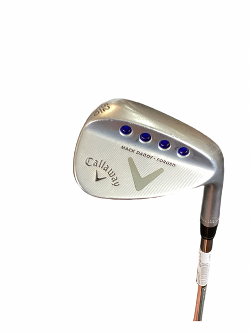 Vist Large View of Product Image Which is Used Callaway MACK DADDY FORGED SATIN CHROME Golf Wedge Mens RH 52 Degree