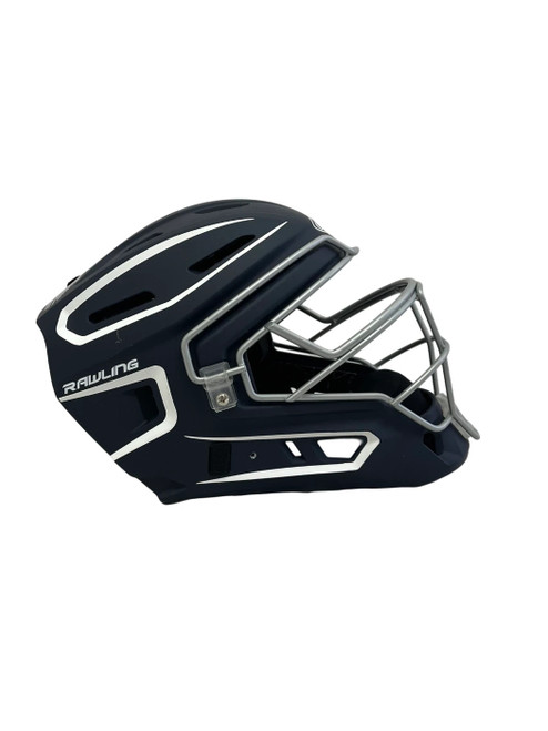 Vist Large View of Product Image Which is Used Rawlings CHVEL2-SR-REVB OS Catchers Helmet w/Mask