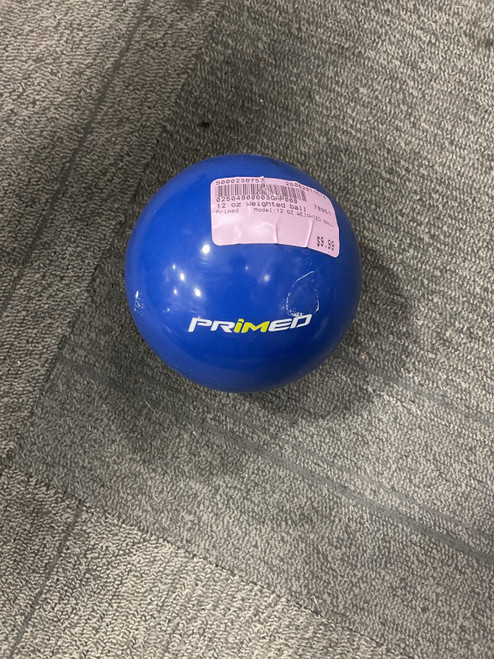 Vist Large View of Product Image Which is Used Primed 12 OZ WEIGHTED BALL BB/SB Training Aid