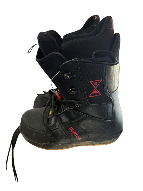 Vist Large View of Product Image Which is Used Burton PROGRESSION Mens Snowboard Boots Black Senior 11