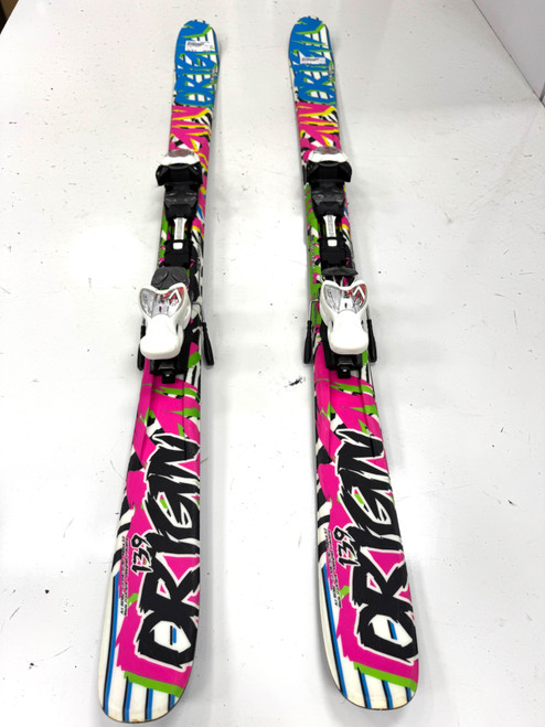 Vist Large View of Product Image Which is Used Blizzard ORIGIN Girls DH Ski/Binding Pink 139 cm