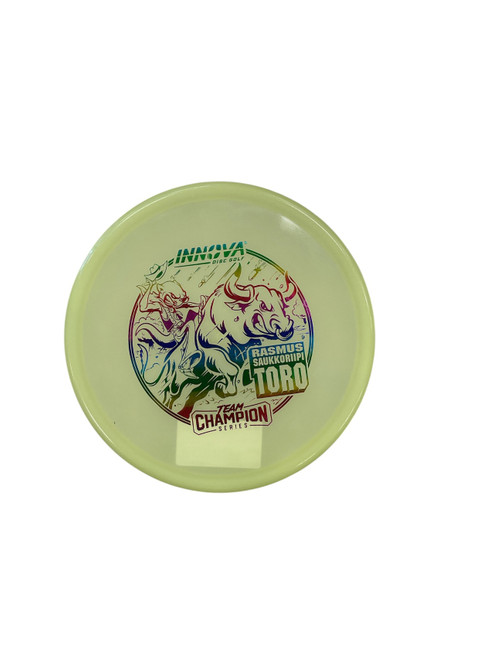Vist Large View of Product Image Which is Used Innova TORO Disc Golf Putter Green 175g