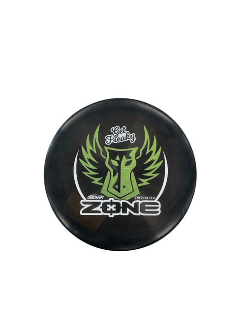 Vist Large View of Product Image Which is Used Discraft ZONE Disc Golf Mid Range Black 175g