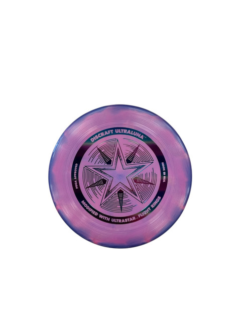 Vist Large View of Product Image Which is Used Discraft ULTRALUNA Disc Golf Putter Purple 173g