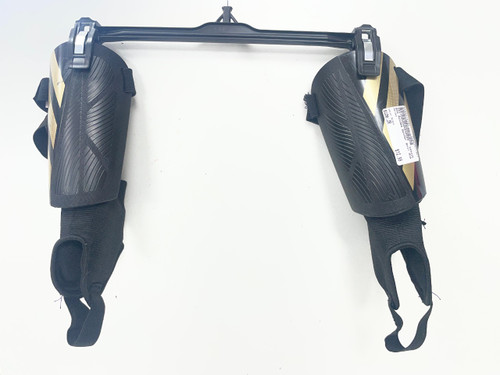Vist Large View of Product Image Which is Used Adidas Soccer Shin Guards Junior Black Junior