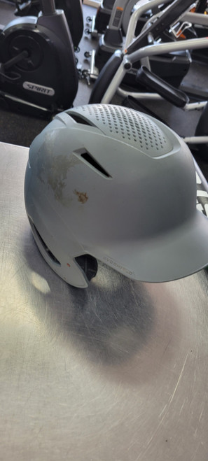 Vist Large View of Product Image Which is Used Evoshield SM Batting Helmet No Mask Grey S/M