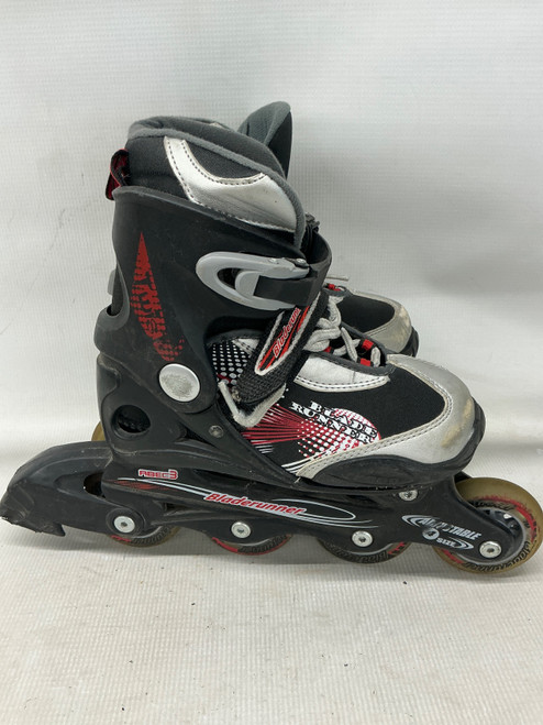 Vist Large View of Product Image Which is Used Bladerunner TWIST 1-4 Junior Rec Fitness Skates Black Adjustable
