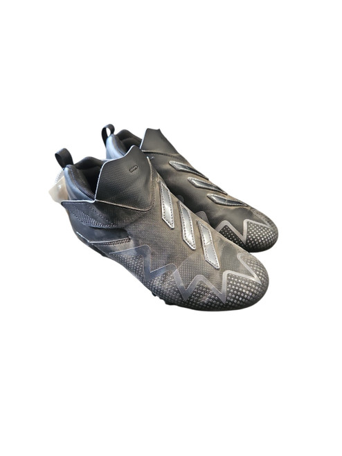 Vist Large View of Product Image Which is Used Adidas Jr FB Cleats Black Junior 03.5