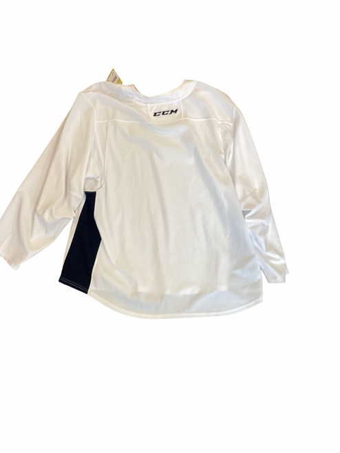Vist Large View of Product Image Which is CCM Hockey Practice Jersey White 2X