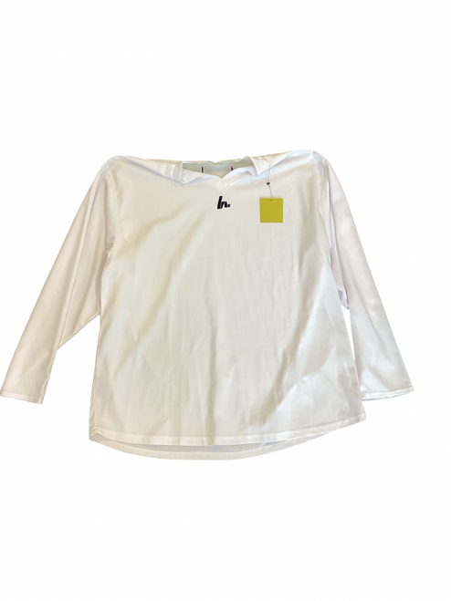 Vist Large View of Product Image Which is Howies Hockey Tape Hockey Practice Jersey White 2X