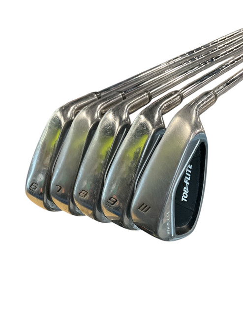 Vist Large View of Product Image Which is Used Top Flite STAINLESS Mens Iron Set RH 6I-PW