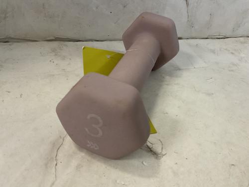 Vist Large View of Product Image Which is Used Hex Dumbbell Pink 3 lb