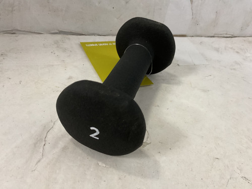 Vist Large View of Product Image Which is Used Hex Dumbbell Black 2 lb