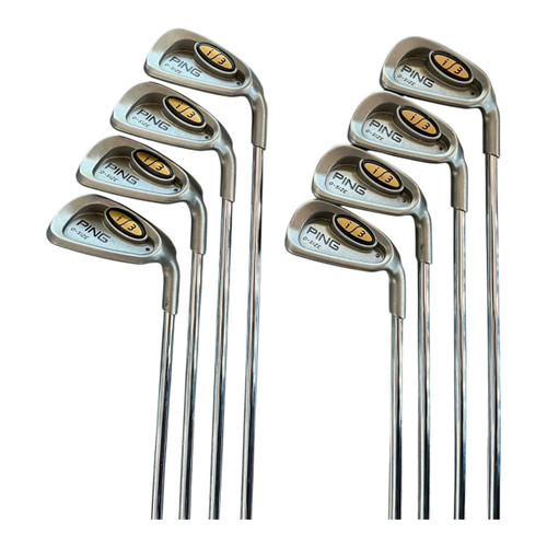 Vist Large View of Product Image Which is Used Ping I3 BLACK DOT Mens Iron Set RH 3I-PW