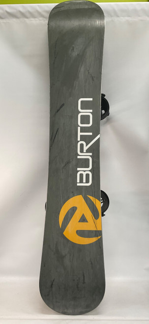 Vist Large View of Product Image Which is Used Burton BURTON 61 AIR Mens Board/Bindings Black And Orange 160 cm