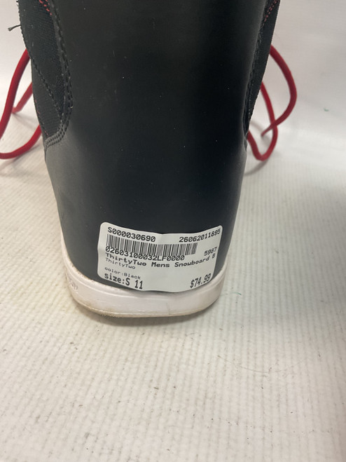 Vist Large View of Product Image Which is Used ThirtyTwo Mens Snowboard Boots Black Senior 11