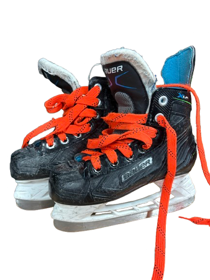 Vist Large View of Product Image Which is Used Bauer XLP - Y12 Youth Hockey Skate Youth 12.0