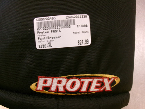 Vist Large View of Product Image Which is Used Protec PANTS Senior Pant Black XL