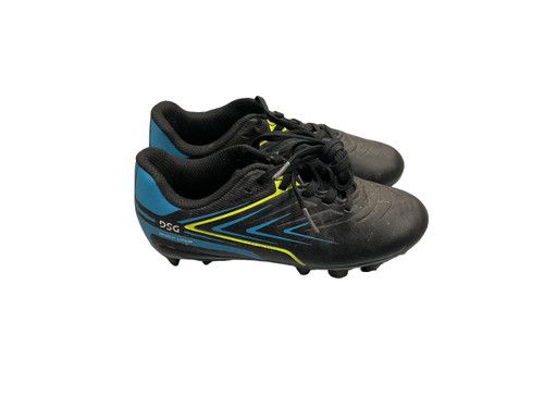 Vist Large View of Product Image Which is Used Dsg Soccer Cleats Black Youth 12.0