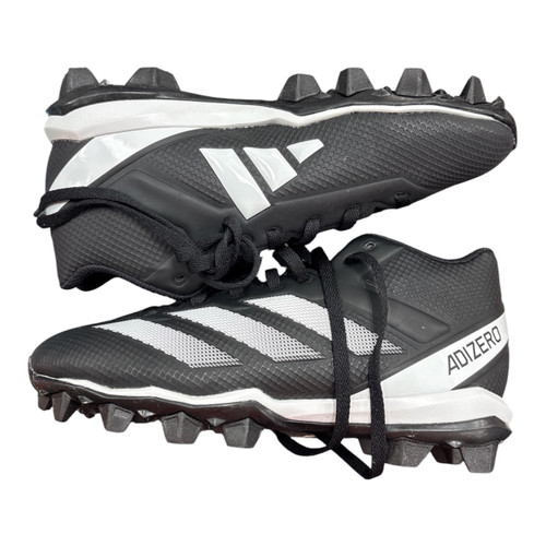 Vist Large View of Product Image Which is Used Adidas ADIZERO IMPACT CLEATS BB/SB Cleats Black Junior 04.5